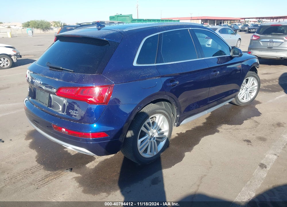 2018 AUDI Q5 VIN: WA1BNAFY7J2021926