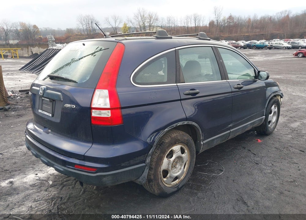 2010 HONDA CR-V LX VIN: 5J6RE4H37AL084553