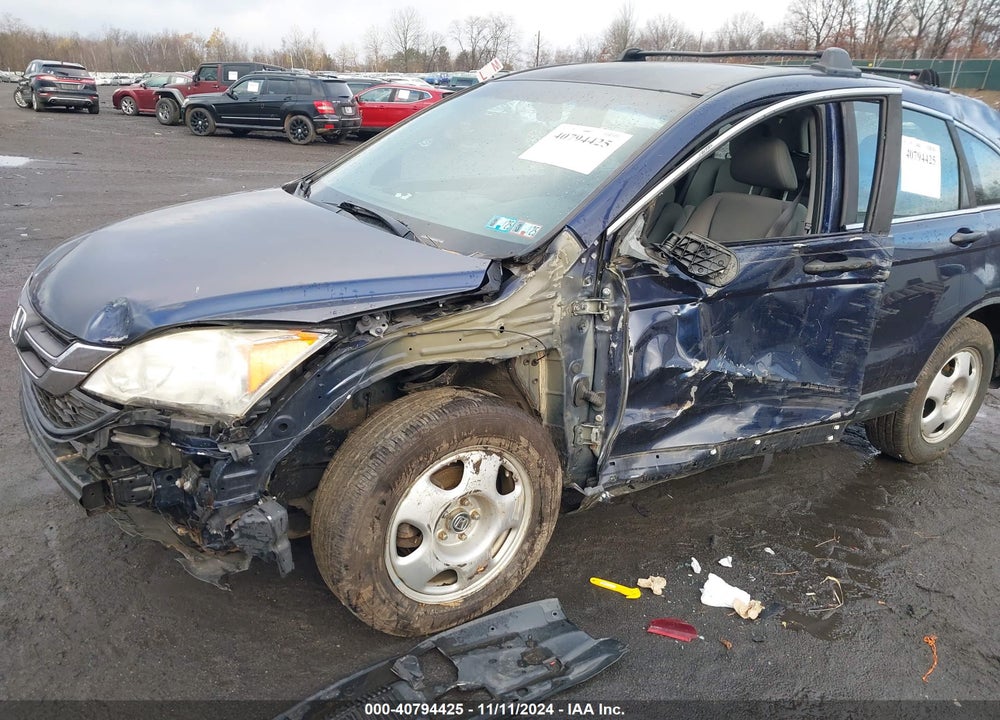 2010 HONDA CR-V LX VIN: 5J6RE4H37AL084553