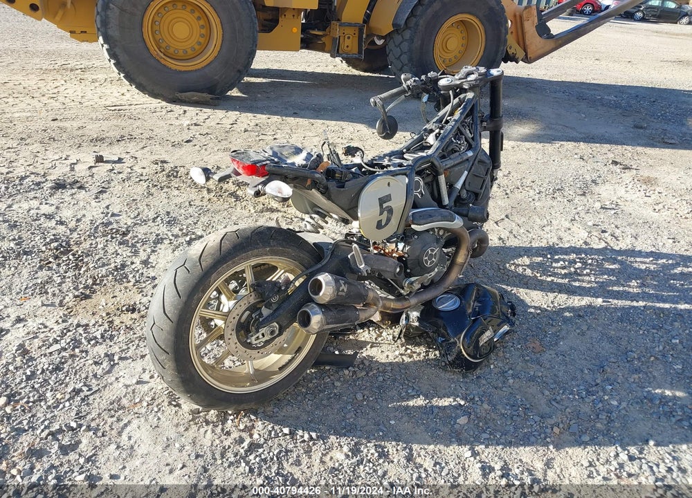 2017 DUCATI SCRAMBLER 800 VIN: ZDM15ANM3HB020965
