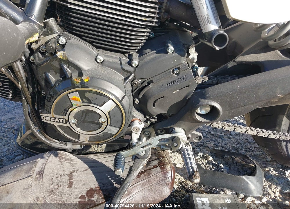 2017 DUCATI SCRAMBLER 800 VIN: ZDM15ANM3HB020965