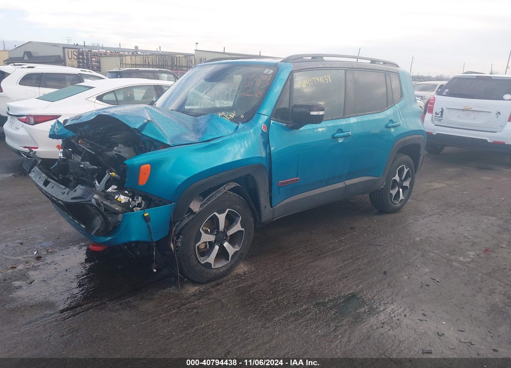 2022 JEEP RENEGADE TRAILHAWK 4X4 VIN: ZACNJDC18NPN82197