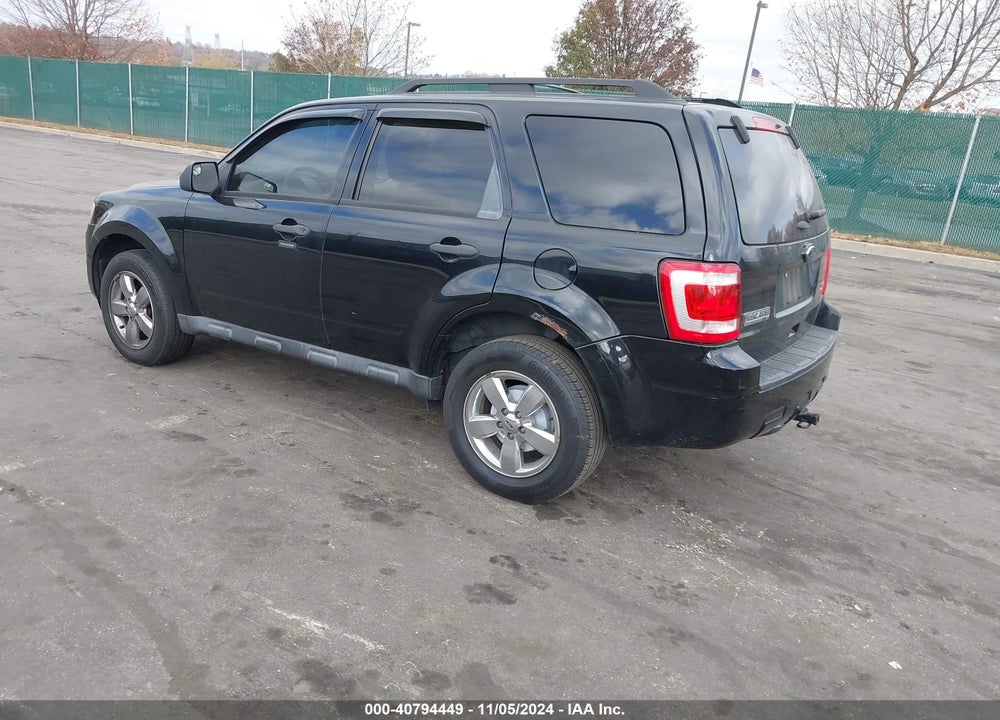 2012 FORD ESCAPE XLT VIN: 1FMCU0DG0CKC35401