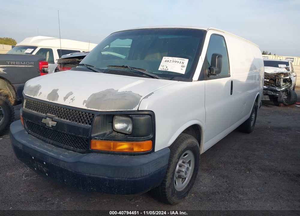 2009 CHEVROLET EXPRESS 2500 WORK VAN VIN: 1GCGG25C491128578