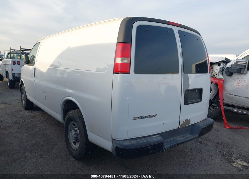 2009 CHEVROLET EXPRESS 2500 WORK VAN VIN: 1GCGG25C491128578