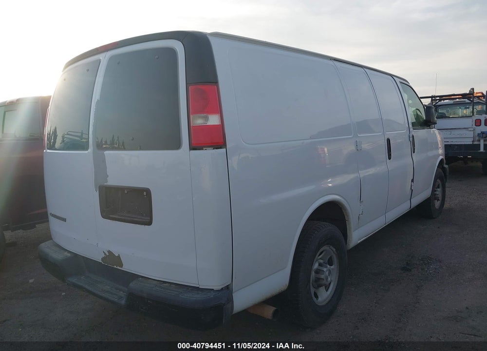 2009 CHEVROLET EXPRESS 2500 WORK VAN VIN: 1GCGG25C491128578