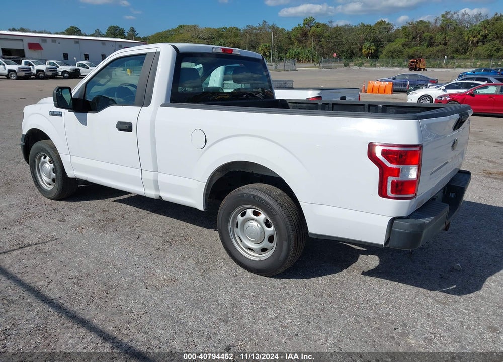 2019 FORD F-150 XL VIN: 1FTMF1CB3KKE51482