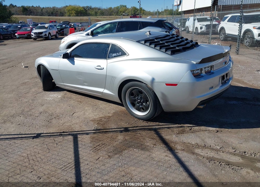 2012 CHEVROLET CAMARO 2LS VIN: 2G1FA1E30C9115216