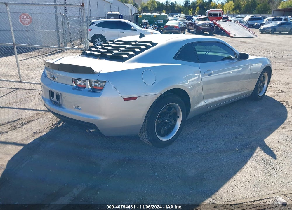 2012 CHEVROLET CAMARO 2LS VIN: 2G1FA1E30C9115216