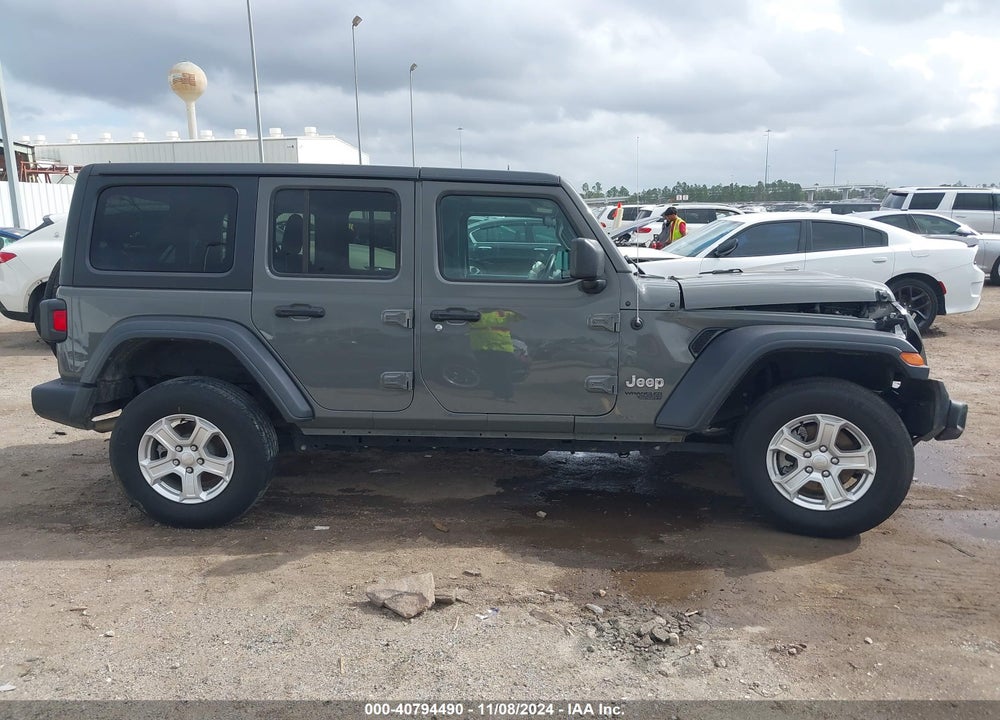 2020 JEEP WRANGLER UNLIMITED SPORT S 4X4 VIN: 1C4HJXDGXLW274906