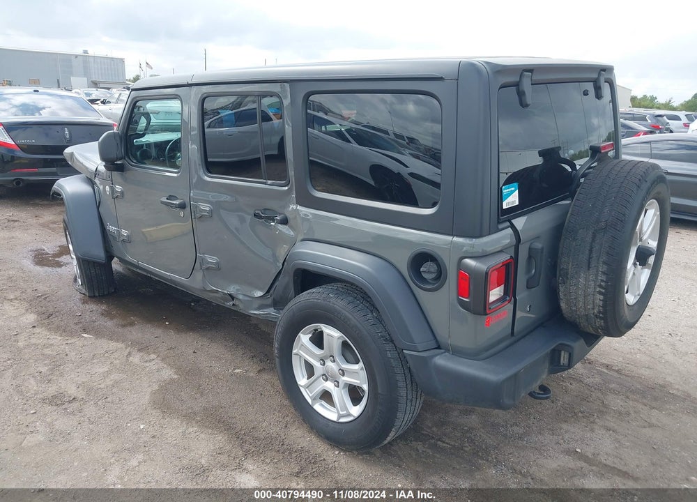 2020 JEEP WRANGLER UNLIMITED SPORT S 4X4 VIN: 1C4HJXDGXLW274906