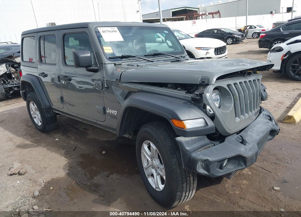 2020 JEEP WRANGLER UNLIMITED SPORT S 4X4 VIN: 1C4HJXDGXLW274906