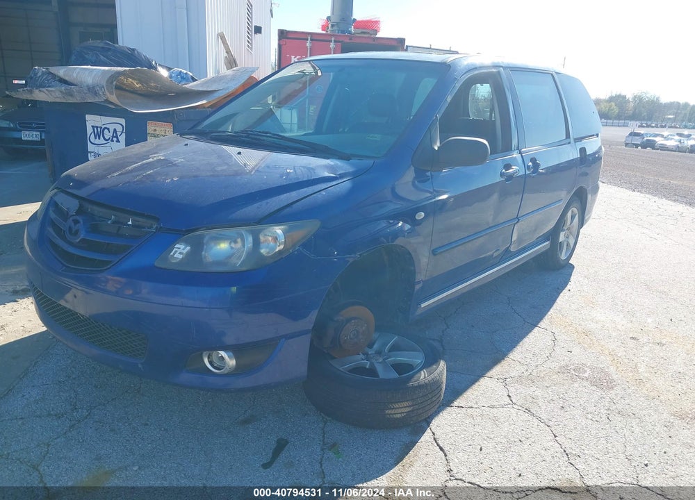 2004 MAZDA MPV ES VIN: JM3LW28J340502549