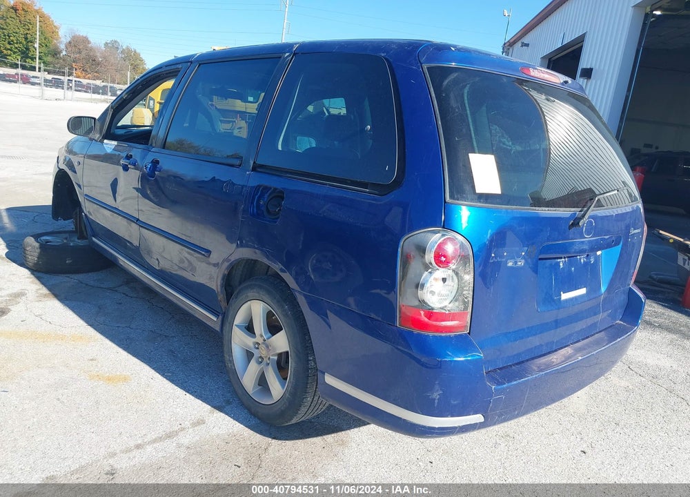 2004 MAZDA MPV ES VIN: JM3LW28J340502549