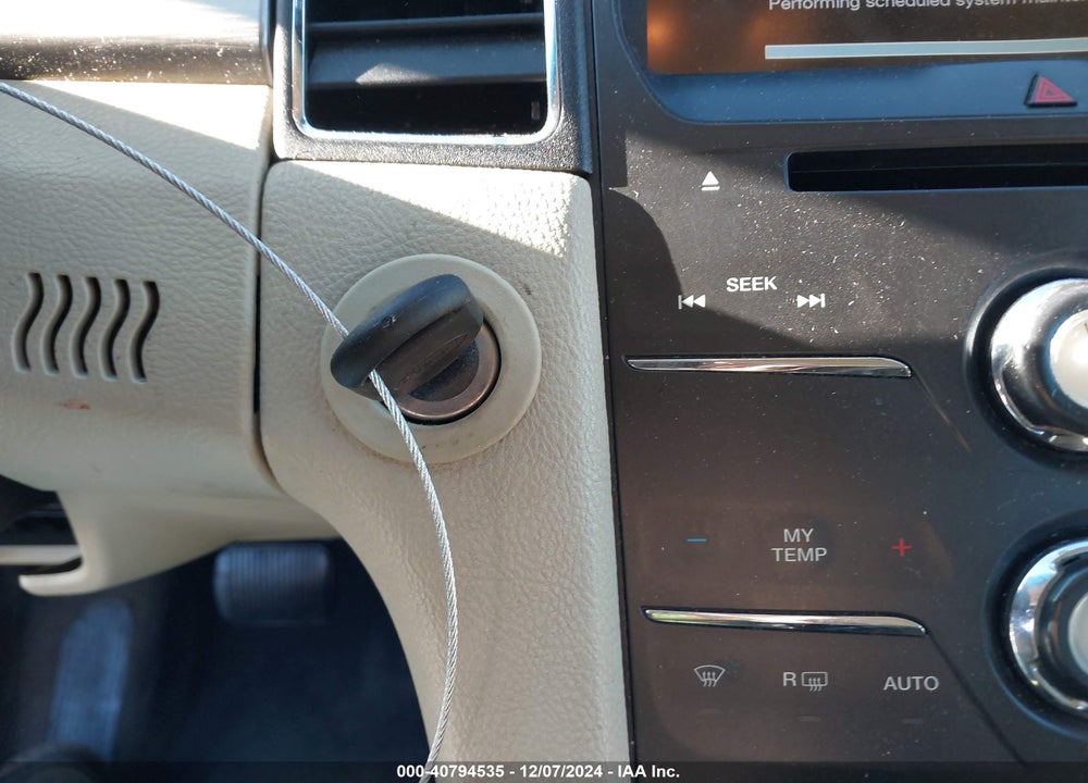 2013 FORD TAURUS SEL VIN: 1FAHP2E85DG216860