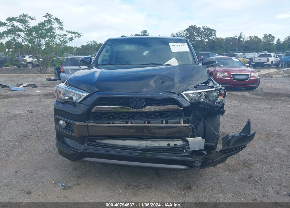 2019 TOYOTA 4RUNNER LIMITED NIGHTSHADE VIN: JTEBU5JR8K5731655