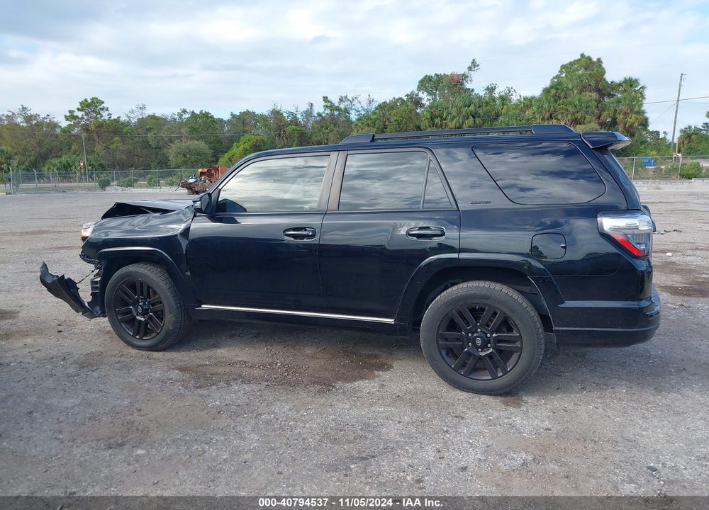 2019 TOYOTA 4RUNNER LIMITED NIGHTSHADE VIN: JTEBU5JR8K5731655
