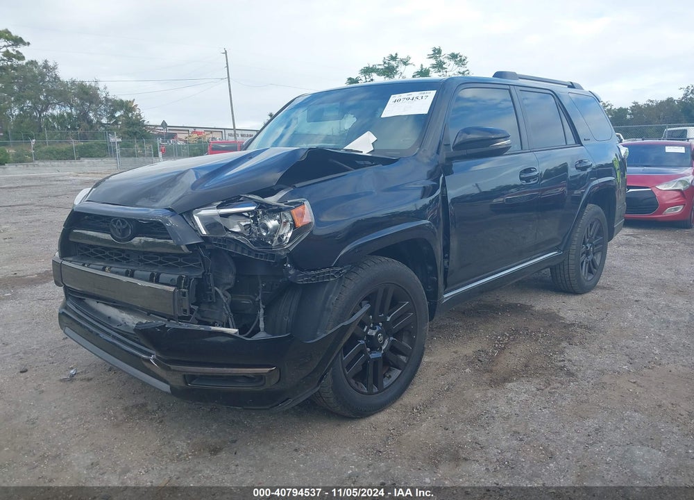 2019 TOYOTA 4RUNNER LIMITED NIGHTSHADE VIN: JTEBU5JR8K5731655