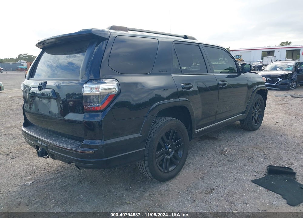 2019 TOYOTA 4RUNNER LIMITED NIGHTSHADE VIN: JTEBU5JR8K5731655
