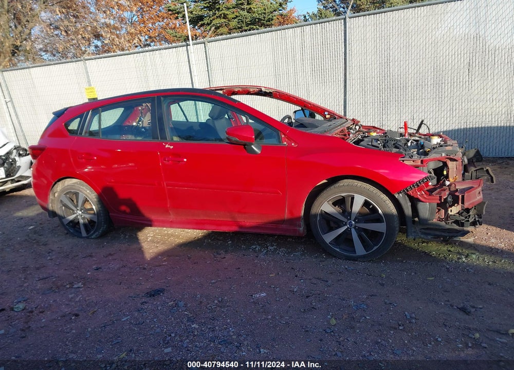 2018 SUBARU IMPREZA SPORT VIN: 4S3GTAM64J3700002
