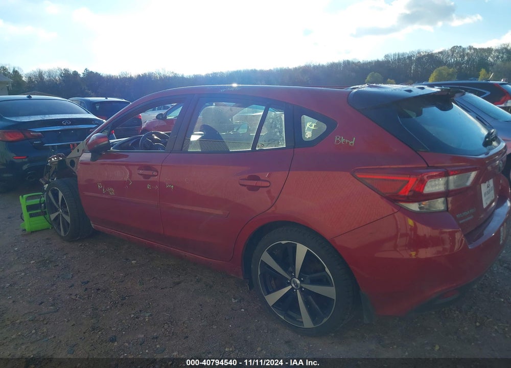 2018 SUBARU IMPREZA SPORT VIN: 4S3GTAM64J3700002
