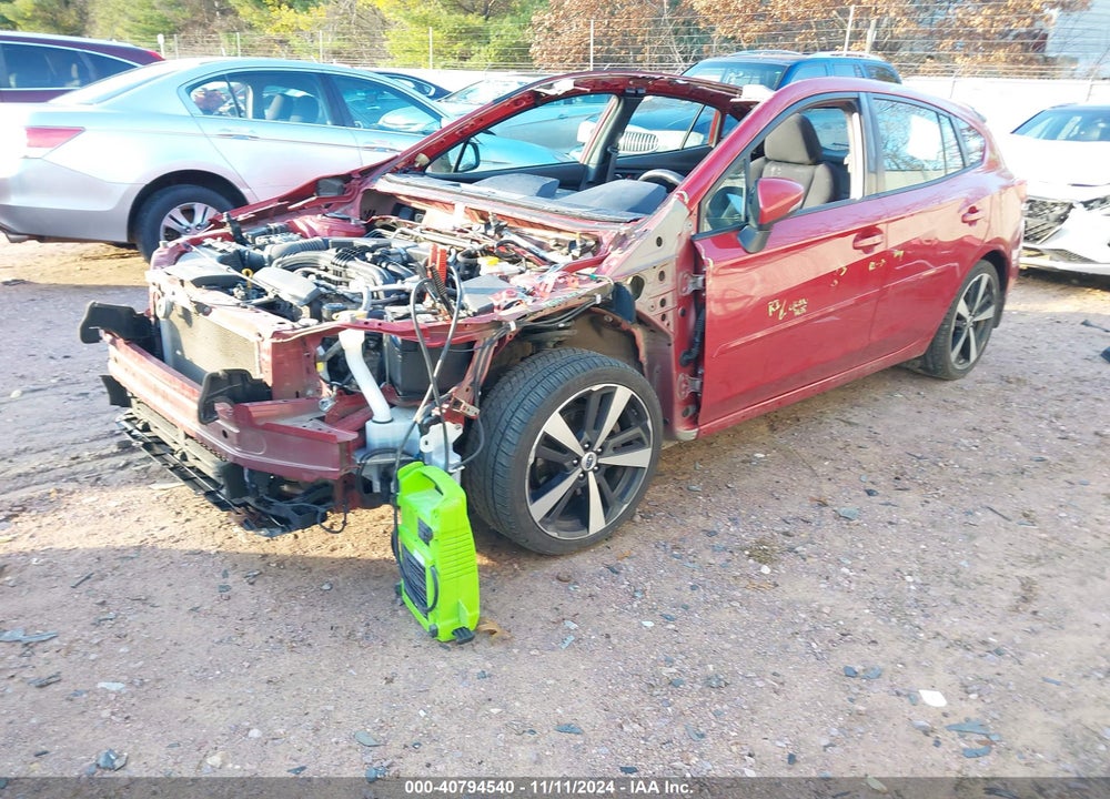 2018 SUBARU IMPREZA SPORT VIN: 4S3GTAM64J3700002