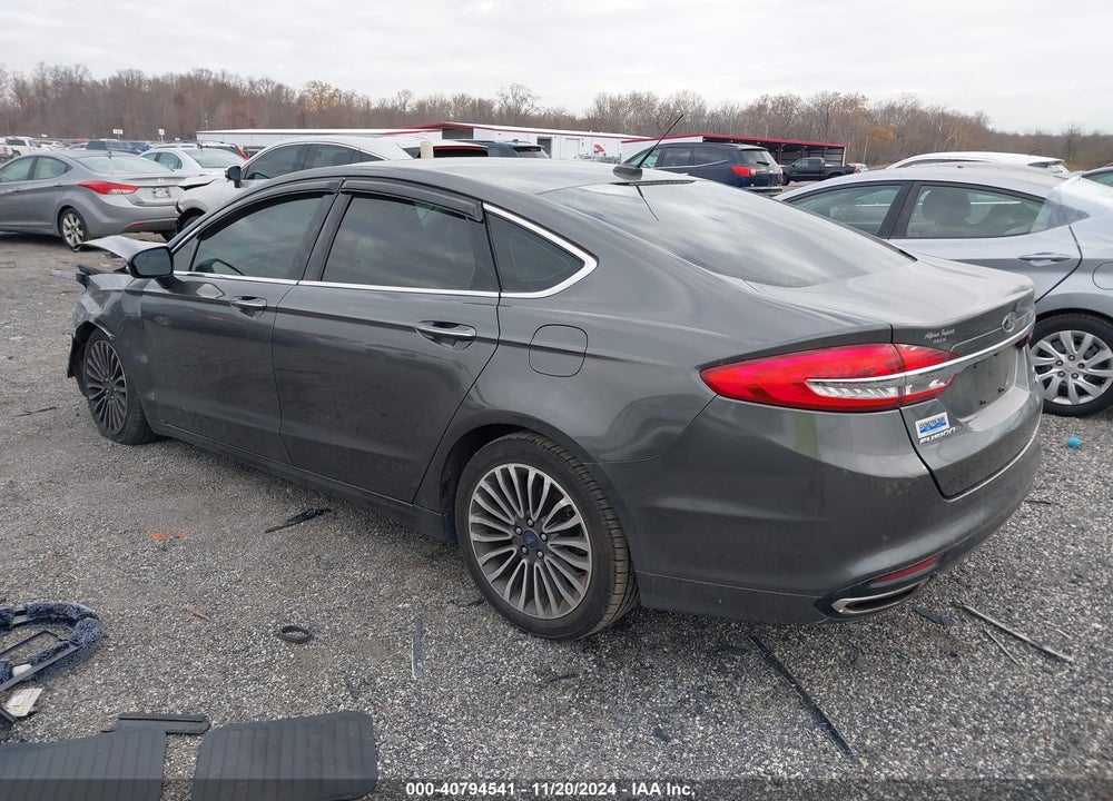 2017 FORD FUSION VIN: 3FA6P0H94HR137193