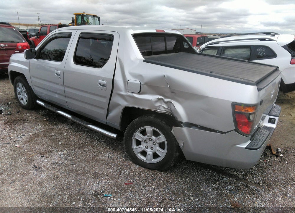 2006 HONDA RIDGELINE RTL VIN: 2HJYK16596H512202