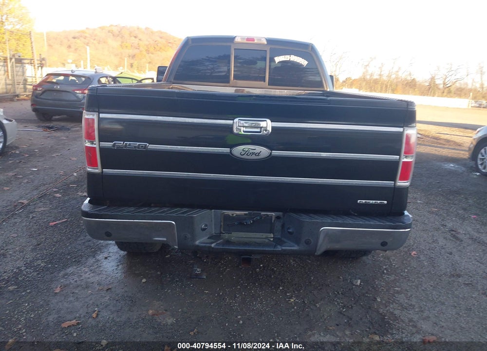 2012 FORD F-150 XLT VIN: 1FTFX1EF2CFA55821