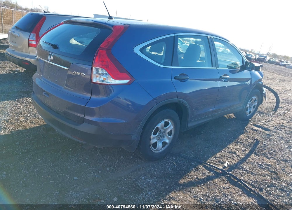 2012 HONDA CR-V VIN: 5J6RM4H34CL034442