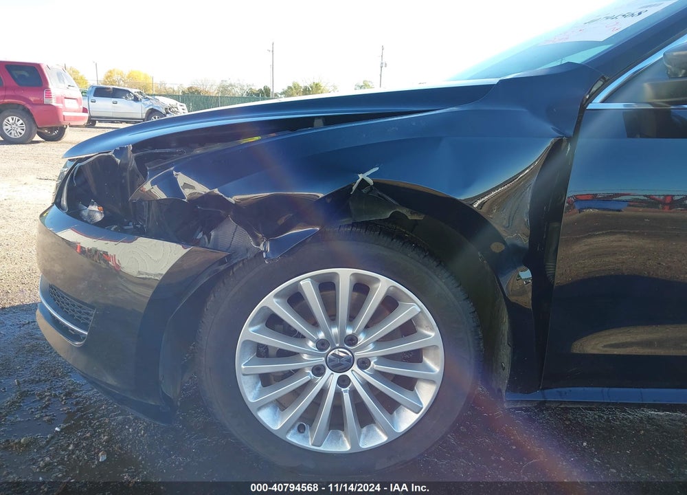 2014 VOLKSWAGEN PASSAT 1.8T SE VIN: 1VWBS7A38EC104596