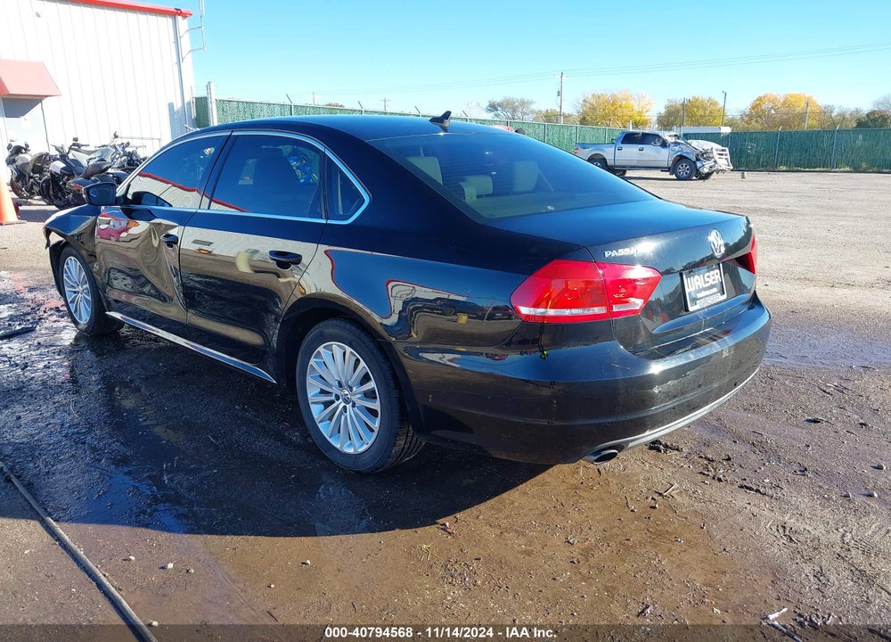 2014 VOLKSWAGEN PASSAT 1.8T SE VIN: 1VWBS7A38EC104596