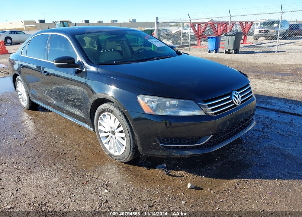 2014 VOLKSWAGEN PASSAT 1.8T SE VIN: 1VWBS7A38EC104596