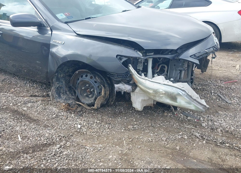 2011 TOYOTA CAMRY HYBRID VIN: 4T1BB3EK8BU139346