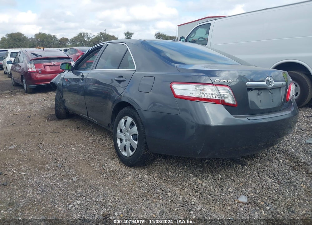 2011 TOYOTA CAMRY HYBRID VIN: 4T1BB3EK8BU139346