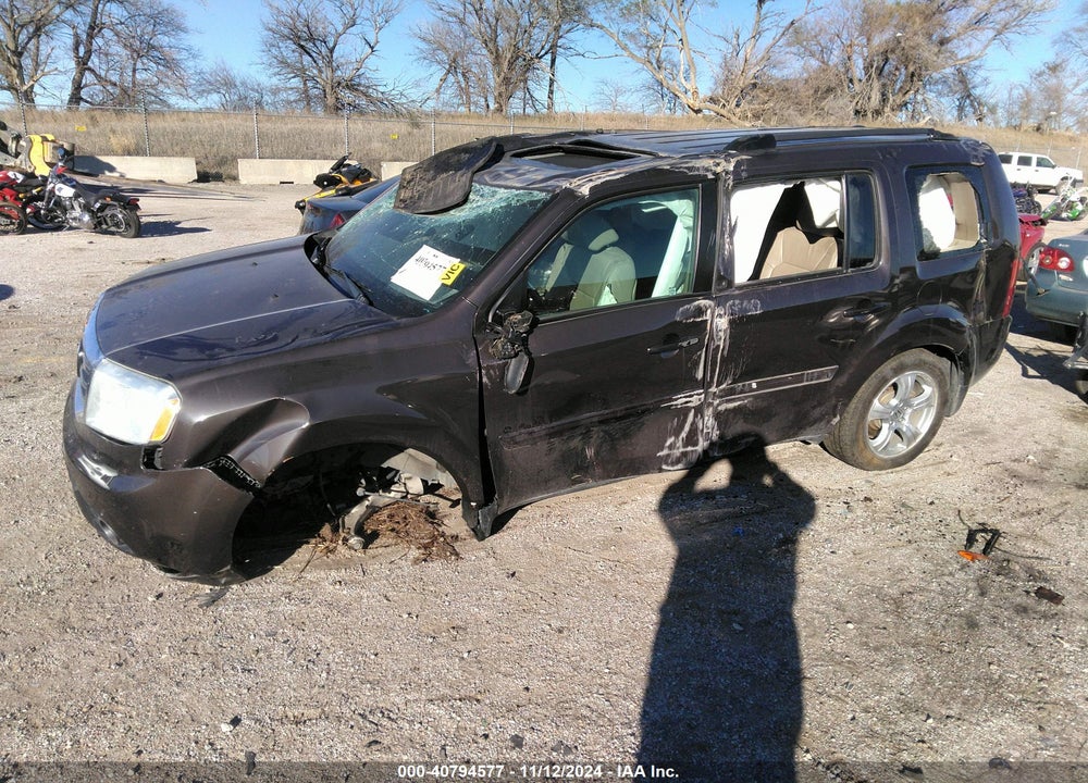 2015 HONDA PILOT EX-L VIN: 5FNYF4H52FB002125