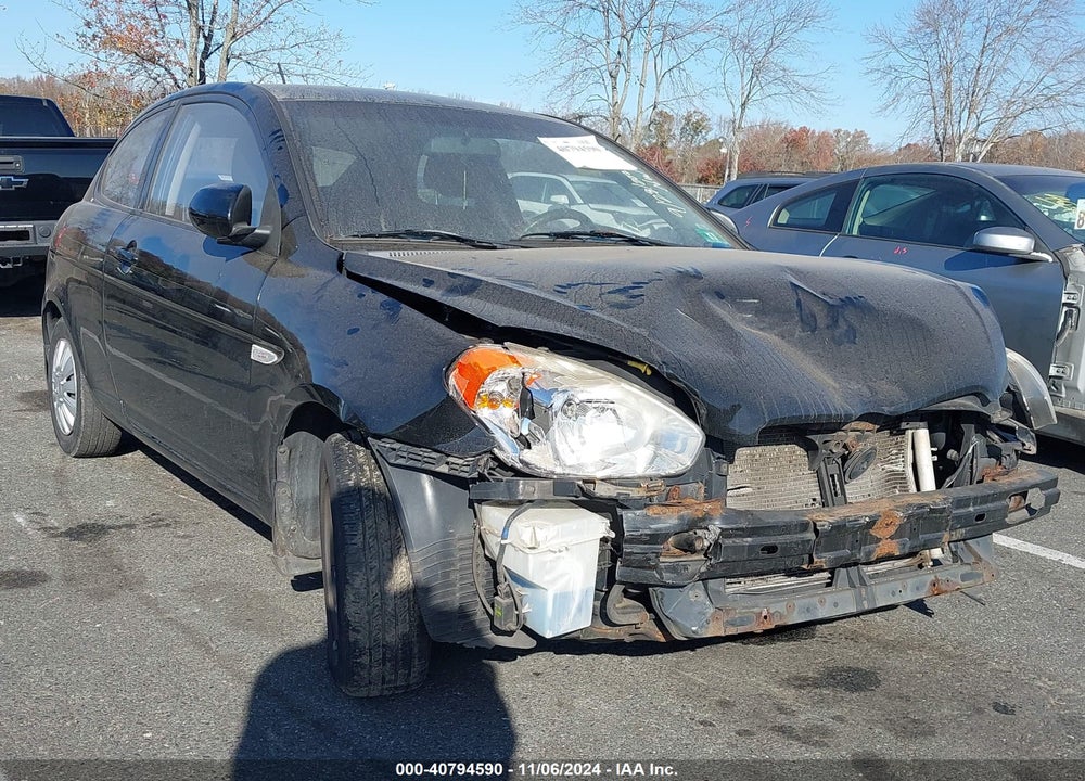 2010 HYUNDAI ACCENT GS VIN: KMHCM3AC5AU173983