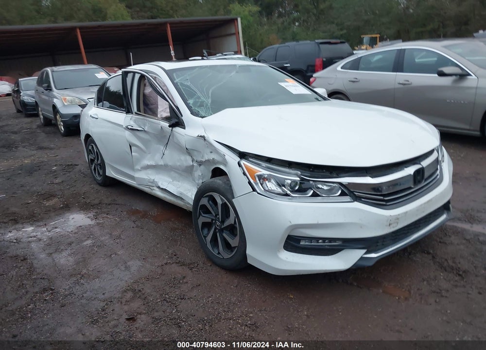 2017 HONDA ACCORD EX-L V6 VIN: 1HGCR3F81HA005703