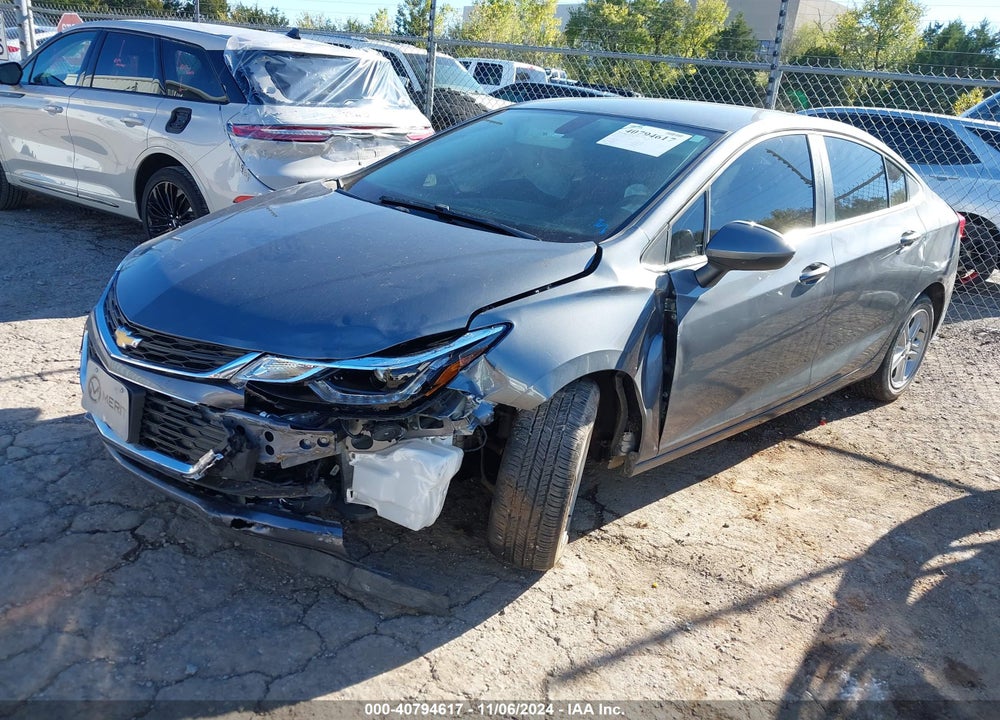 2018 CHEVROLET CRUZE LT AUTO VIN: 1G1BE5SM2J7211970