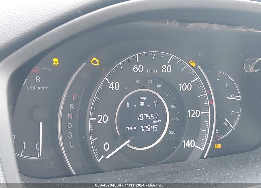 2015 HONDA CR-V EX-L VIN: 2HKRM4H73FH600687