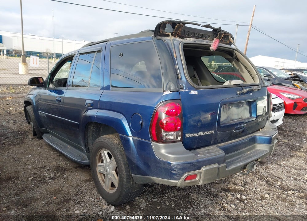 2002 CHEVROLET TRAILBLAZER LTZ VIN: 1GNDT13S622121853