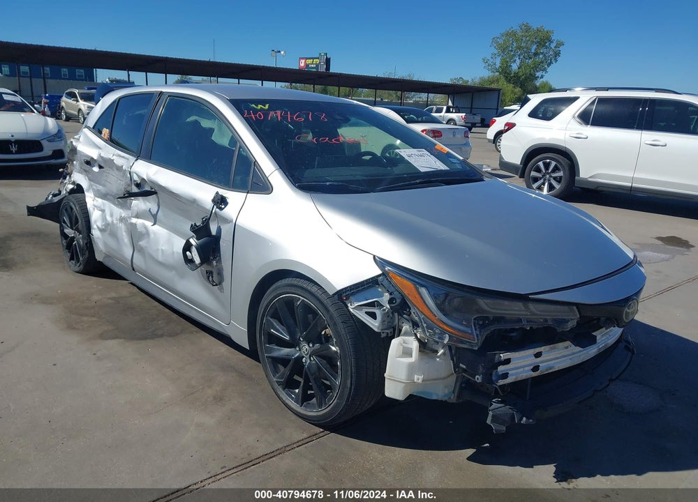 2021 TOYOTA COROLLA SE NIGHTSHADE EDITION VIN: JTND4MBEXM3124704