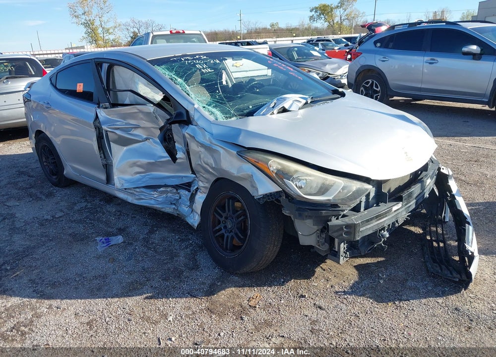2016 HYUNDAI ELANTRA SE VIN: 5NPDH4AE2GH696689