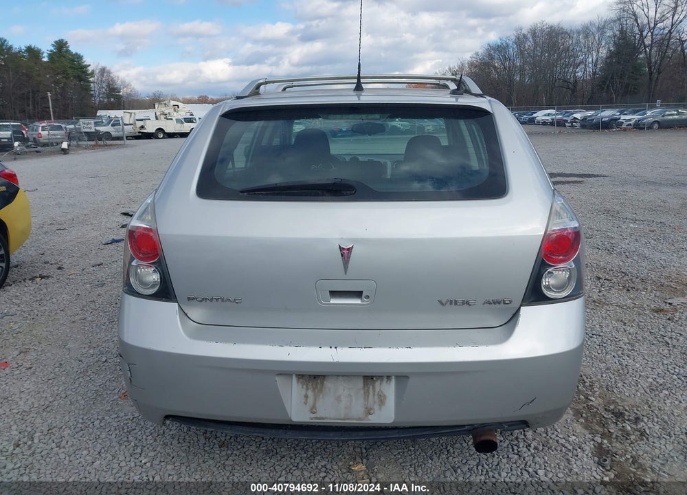 2009 PONTIAC VIBE VIN: 5Y2SM67079Z406128