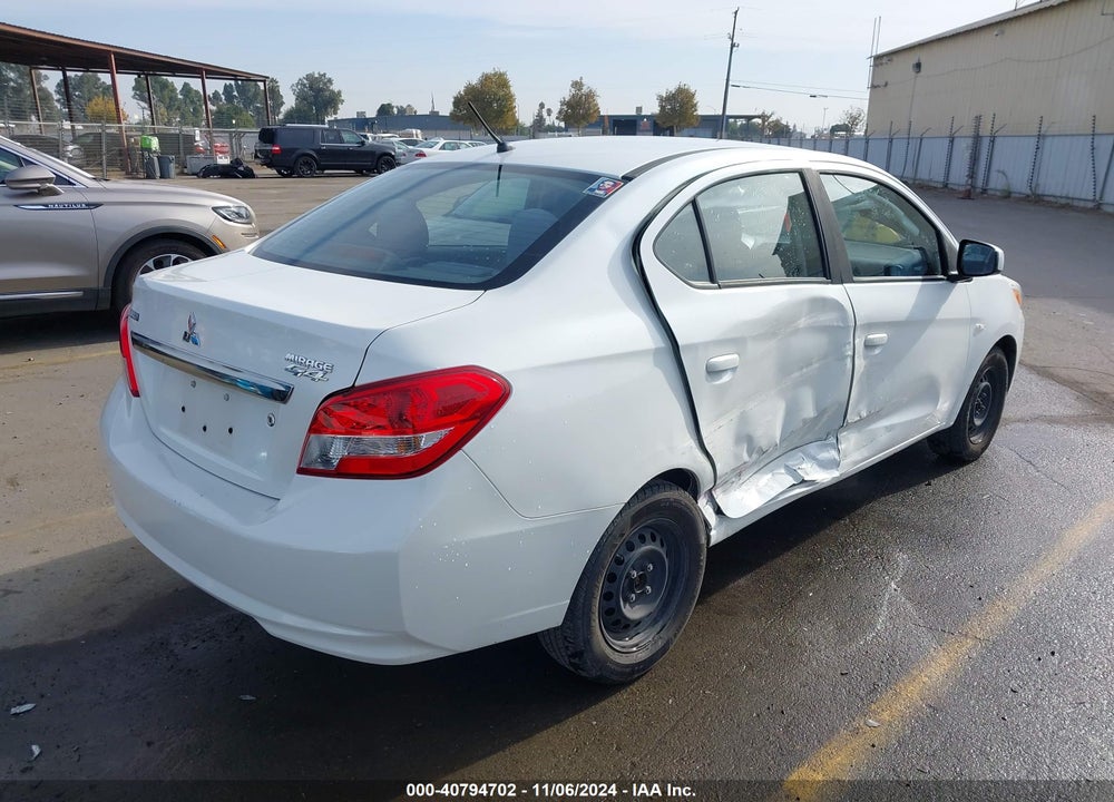 2017 MITSUBISHI MIRAGE G4 ES VIN: ML32F3FJ0HHF11137