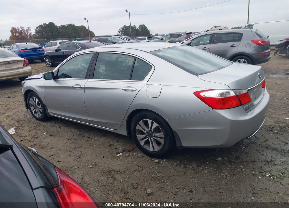 2013 HONDA ACCORD LX VIN: 1HGCR2F37DA087168