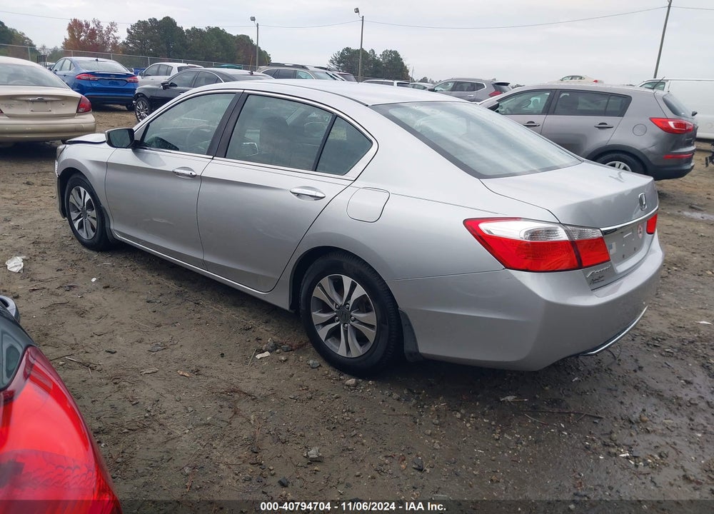 2013 HONDA ACCORD LX VIN: 1HGCR2F37DA087168