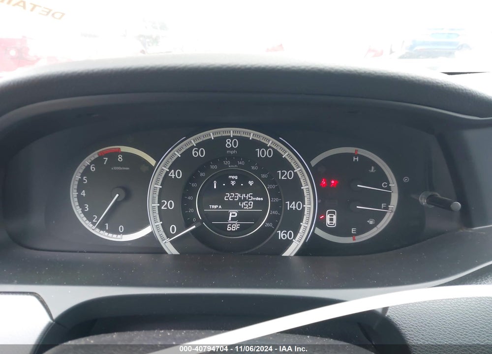 2013 HONDA ACCORD LX VIN: 1HGCR2F37DA087168