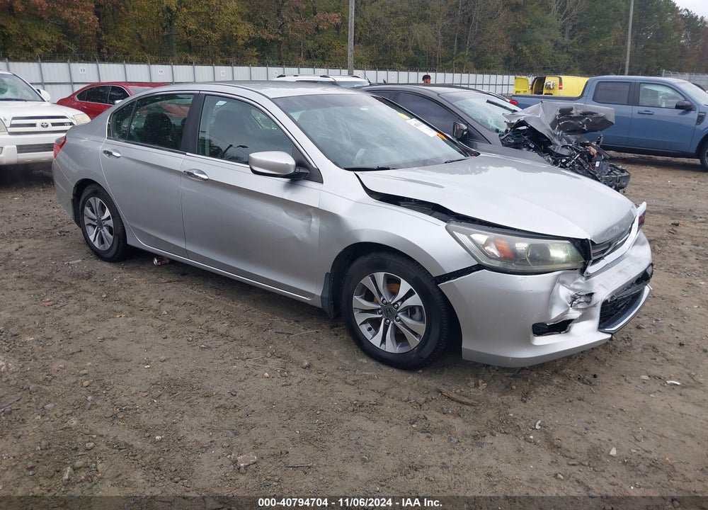 2013 HONDA ACCORD LX VIN: 1HGCR2F37DA087168