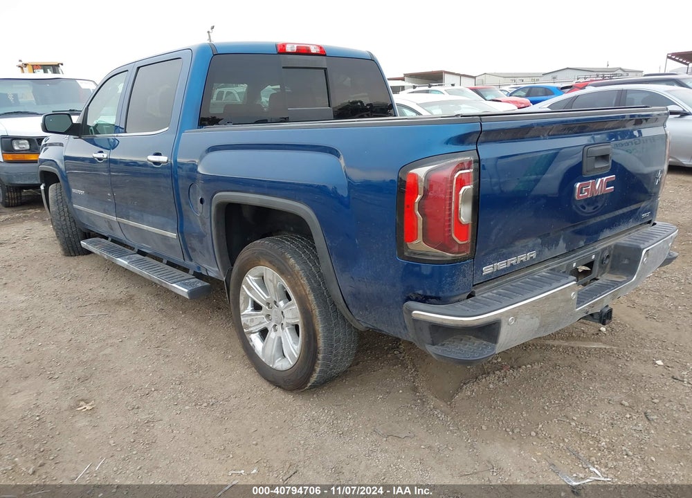 2018 GMC SIERRA 1500 SLT VIN: 3GTU2NEC8JG279657